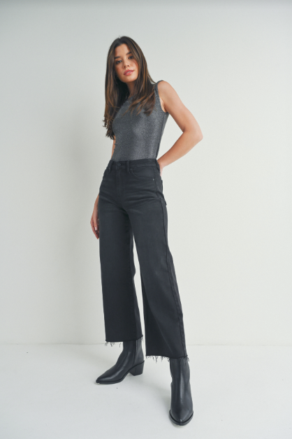 Slim Wide Leg