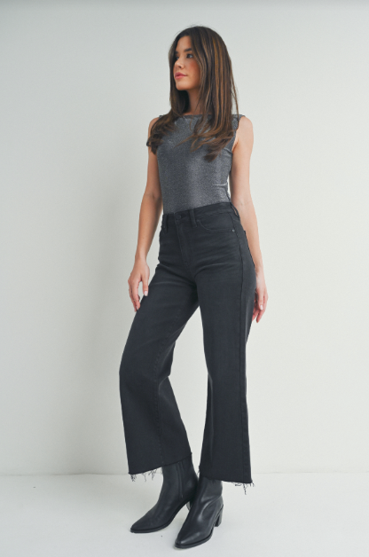 Slim Wide Leg