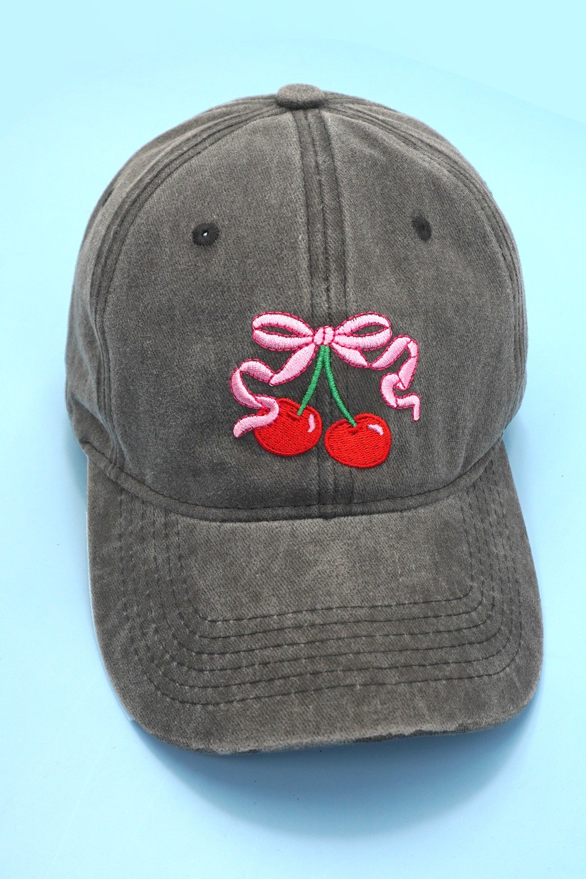 Bow Cherry Hat