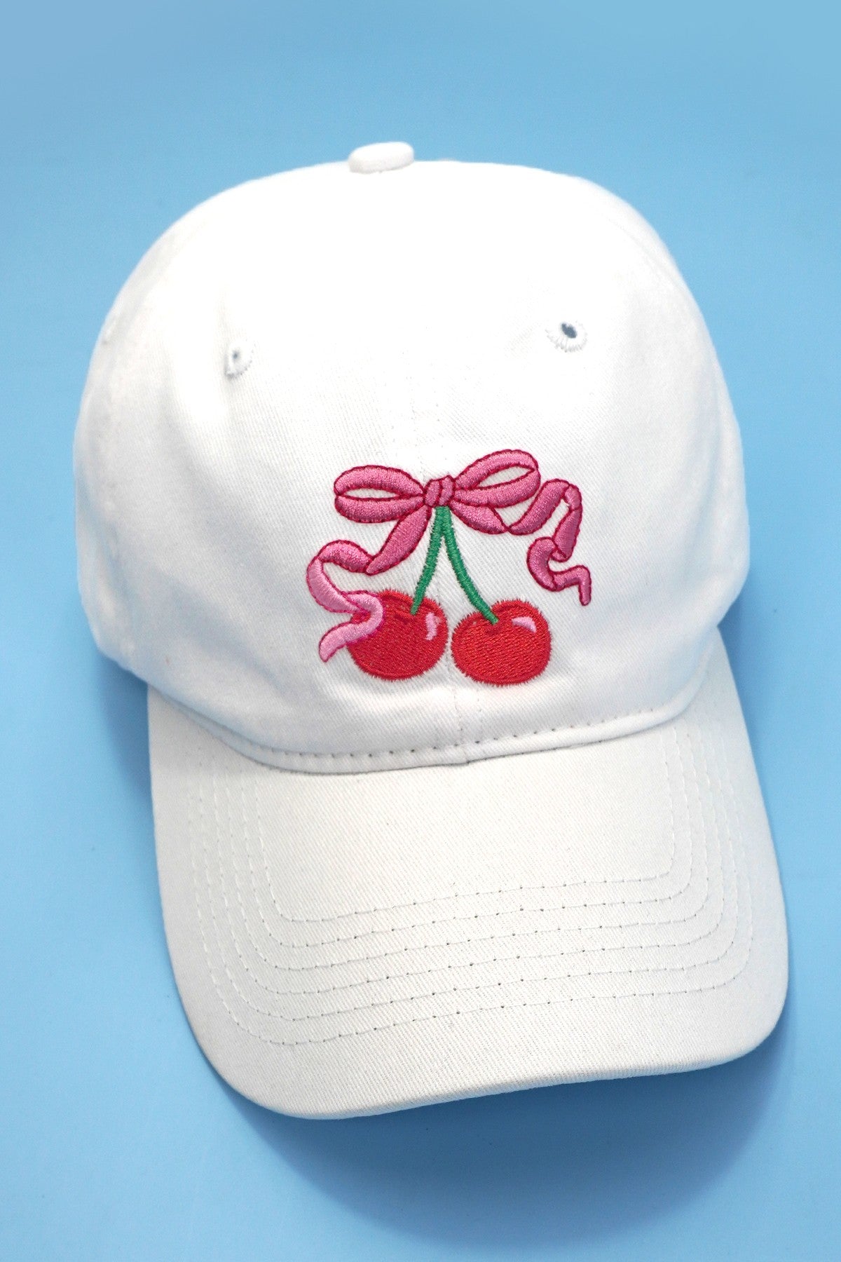 Bow Cherry Hat