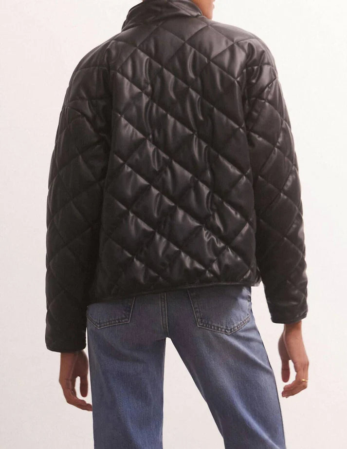Heritage Faux Leather Jacket