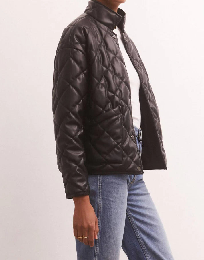 Heritage Faux Leather Jacket