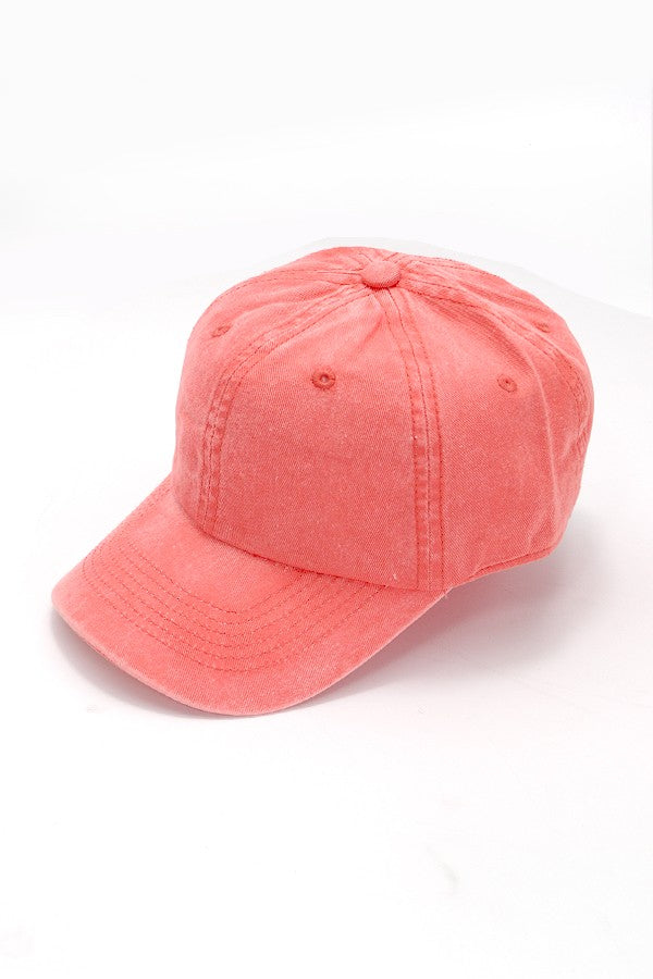 Vintage Washed Baseball Hat