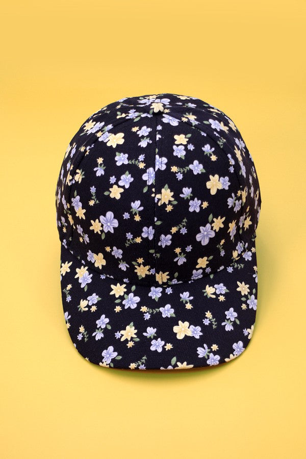 Floral Baseball Hat