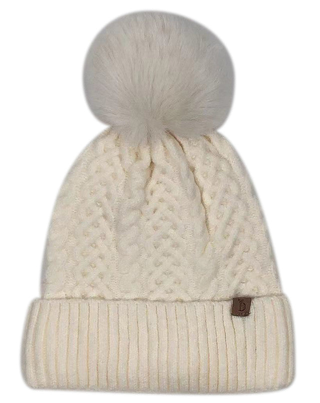 Knit Pom Beanie