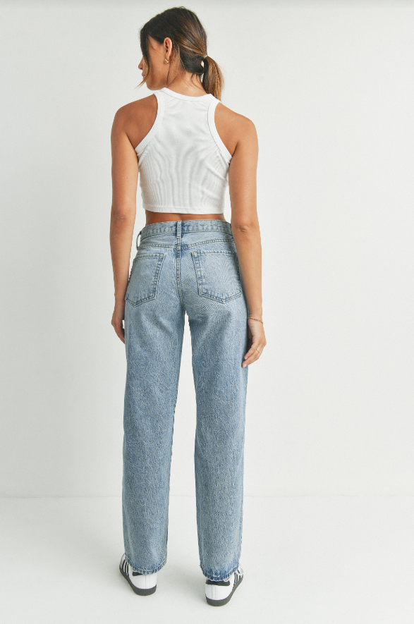 Relaxed Straight Denim