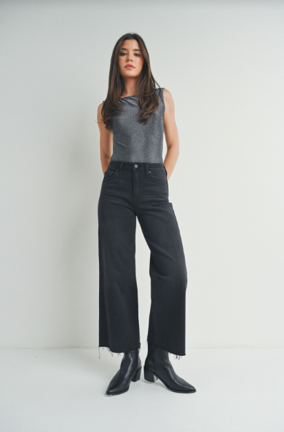 Slim Wide Leg