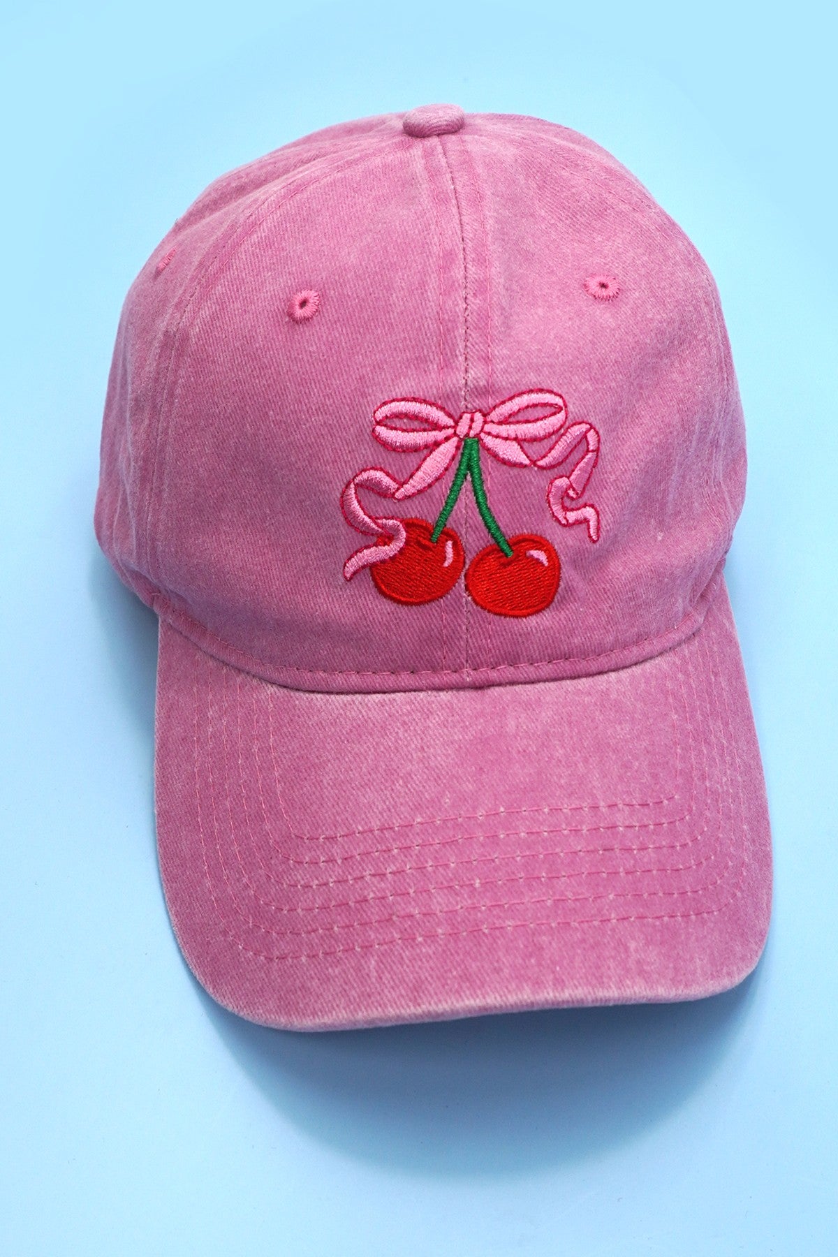 Bow Cherry Hat
