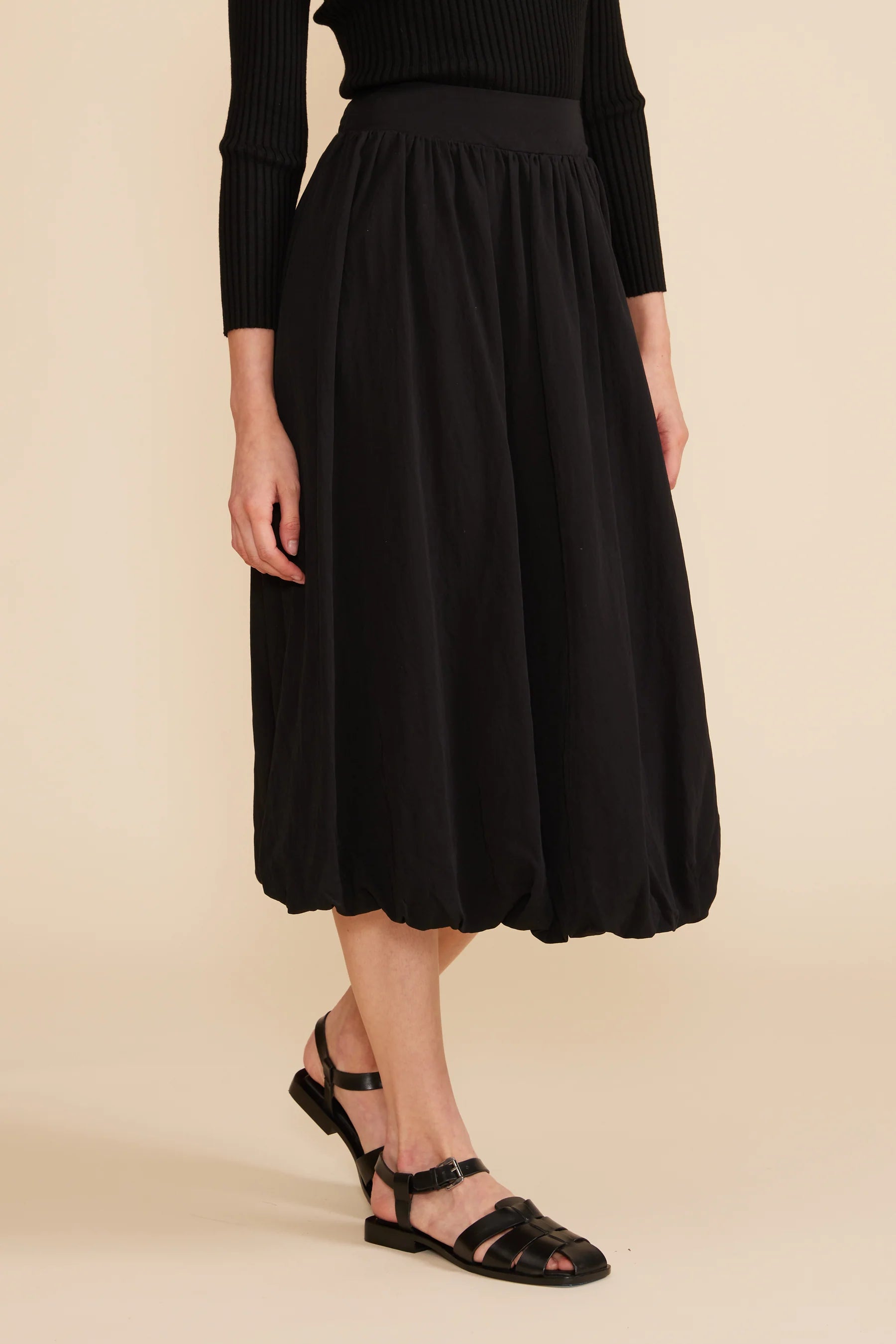 Bubble Midi Skirt