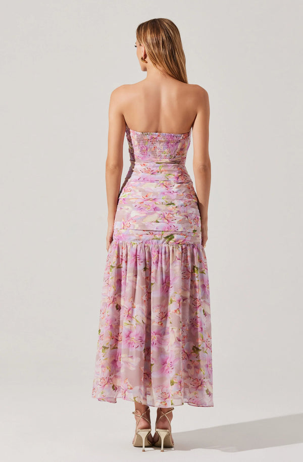 Estefany Strapless Maxi Dress