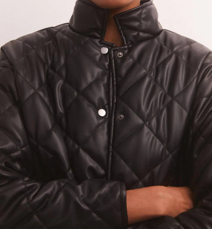 Heritage Faux Leather Jacket