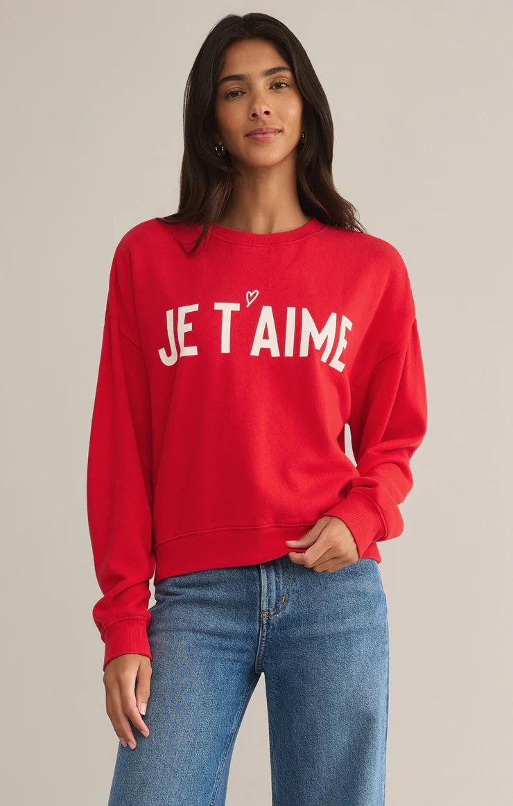 Je T'aime Sweatshirt