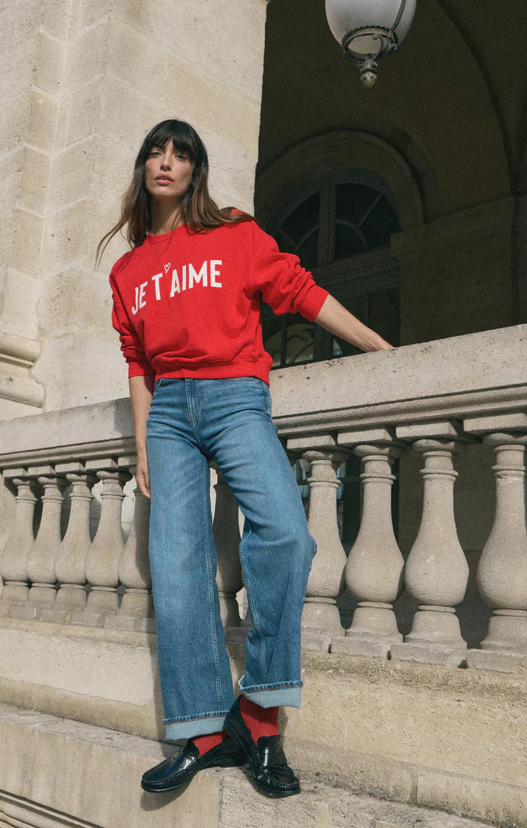 Je T'aime Sweatshirt