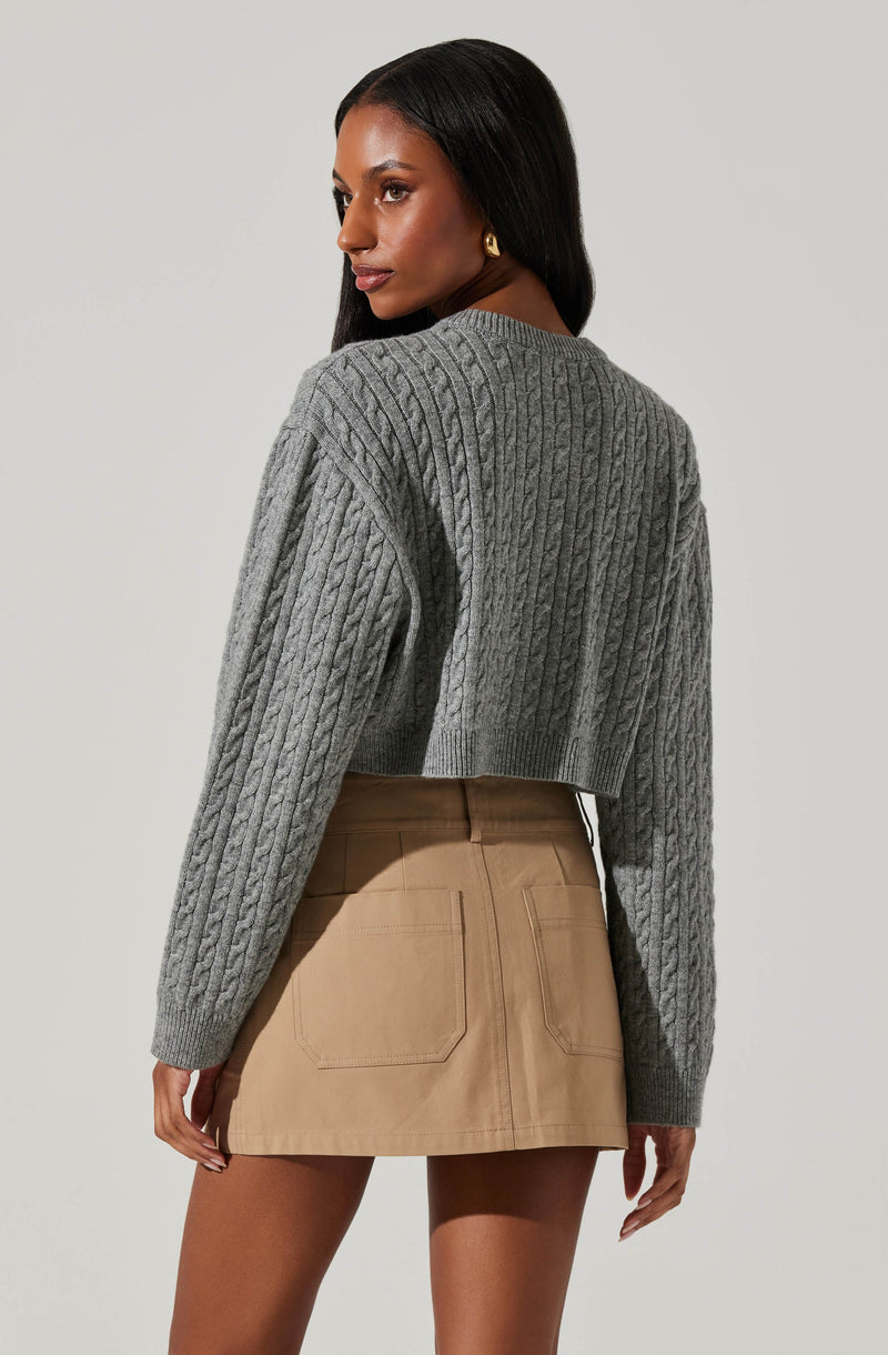 Sebille Cropped Cardigan