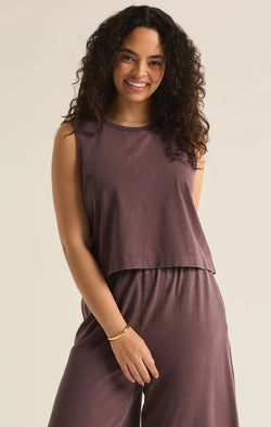 Sloane Cotton Jersey Tank