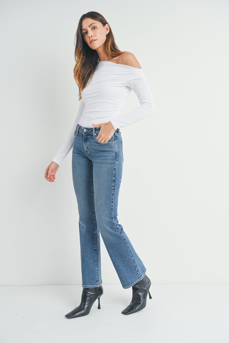 Vintage Slim Bootcut Jeans