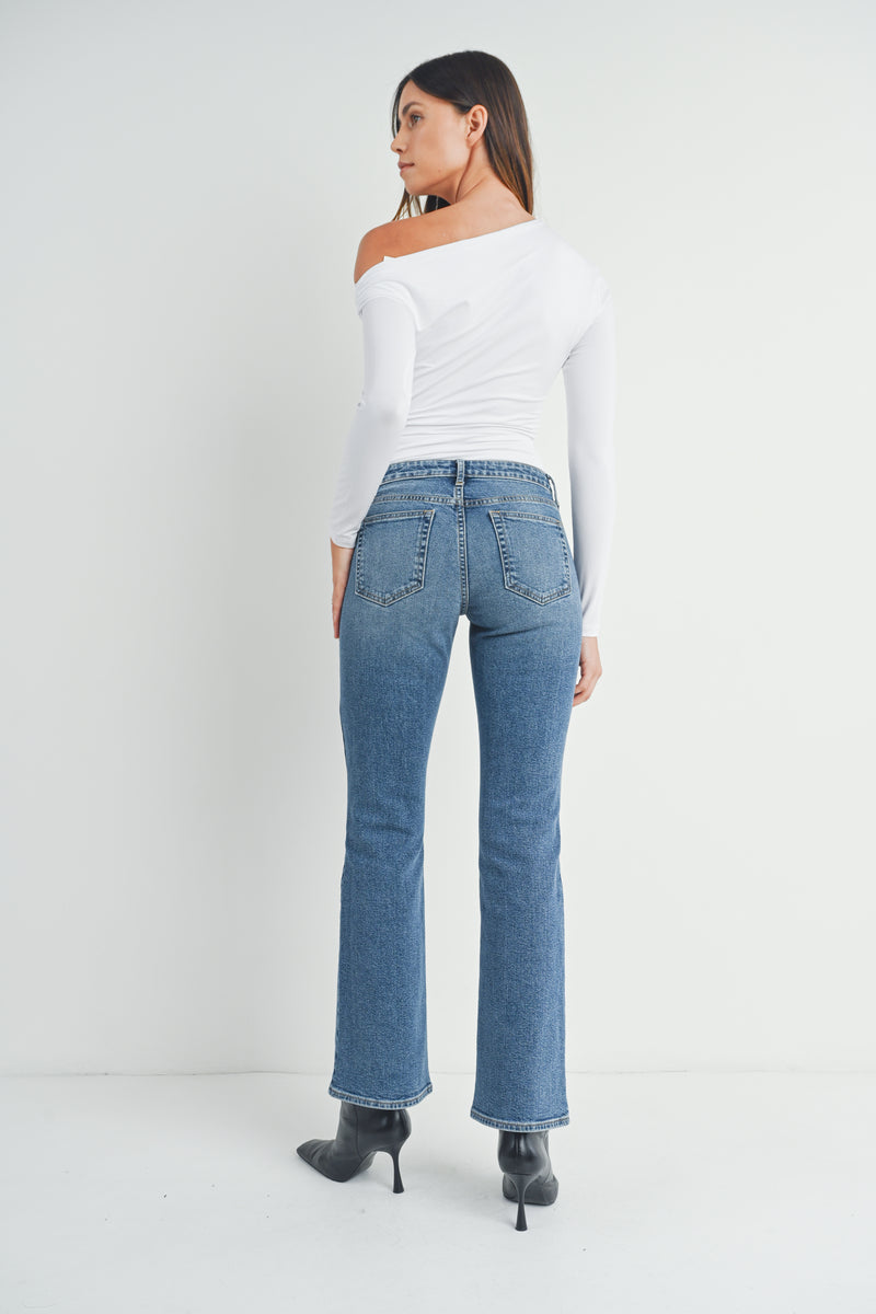 Vintage Slim Bootcut Jeans