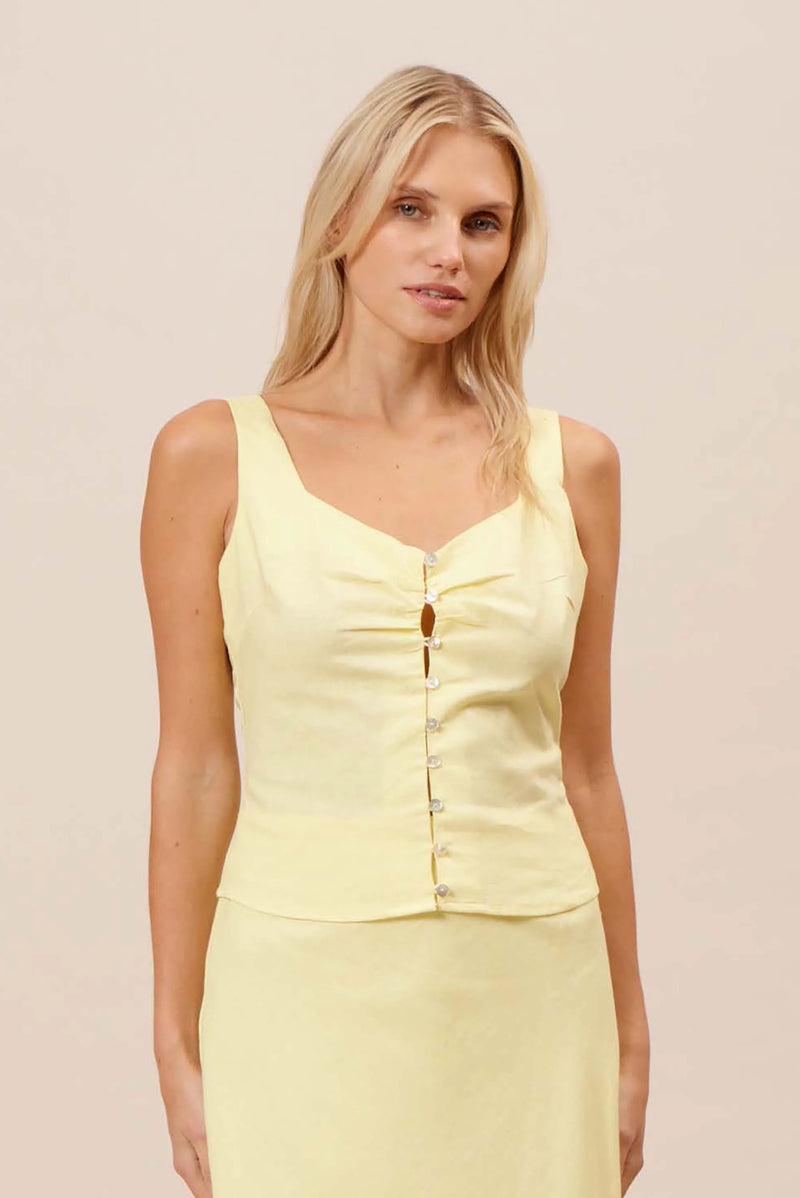 Wilma Button Tank