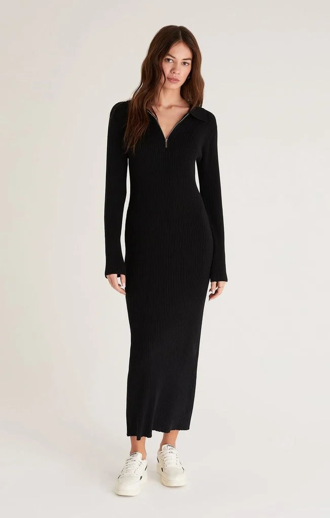 Runaway Zip Henley Dress