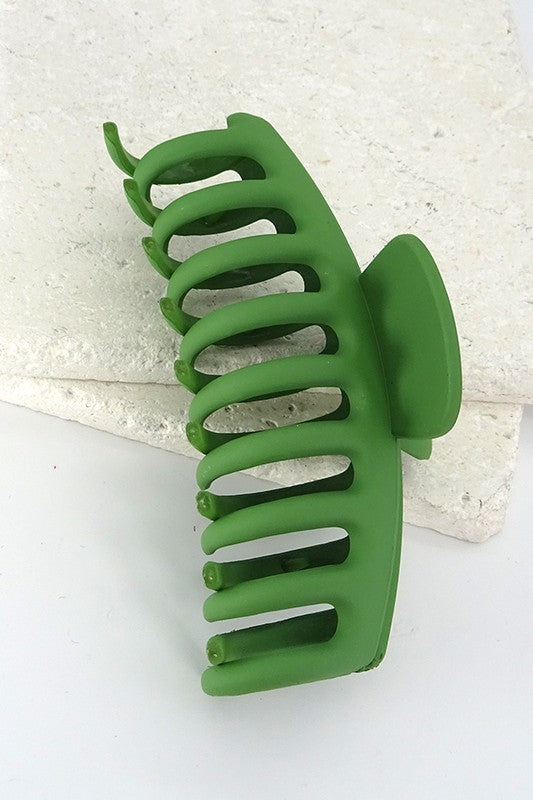 Curved Hair Claw Clip
