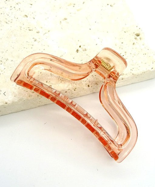 Transparent Hair Claw Clips